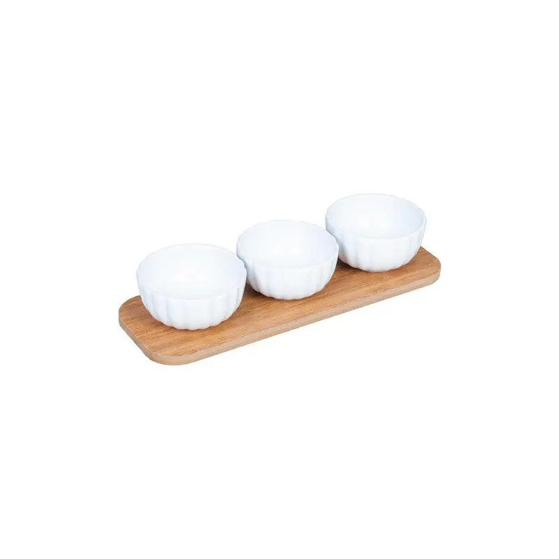 Yakut Porcelain Round Serving Bowl Set of  3 pcs