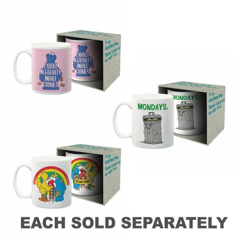 Aquarius Sesame Street Ceramic MugCast