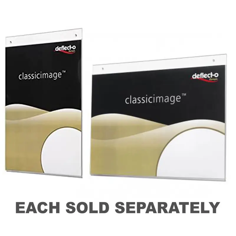 Deflecto Wall Mounted Document Holder A3Landscape