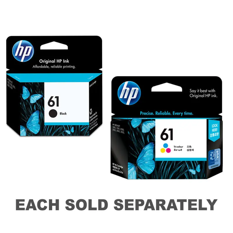 HP Inkjet Cartridge 61Tri-Colour