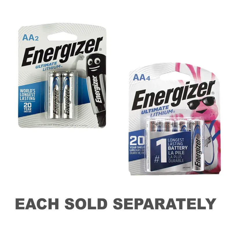 Energizer Lithium Battery L91AA 2pk