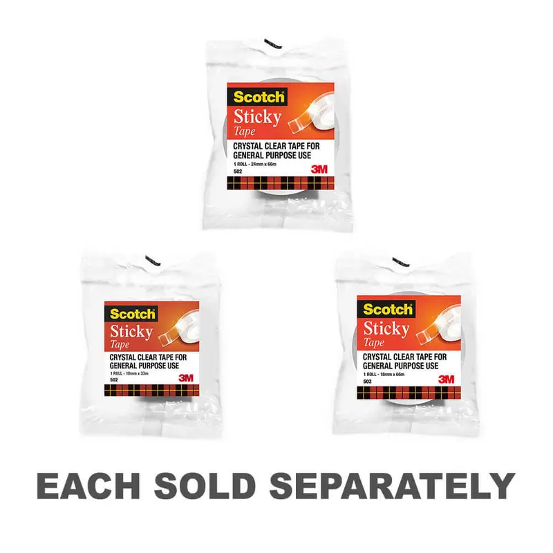 Scotch Sticky Tape (Clear)18mmx33m