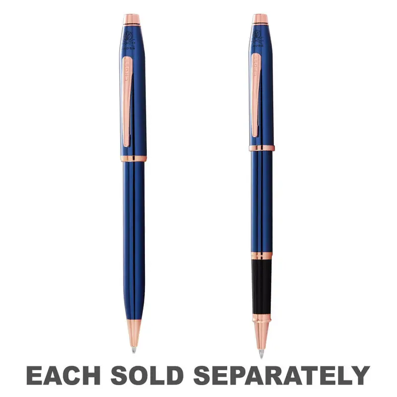 Century ll Translucent Blue & Rose Gold PenBallpoint