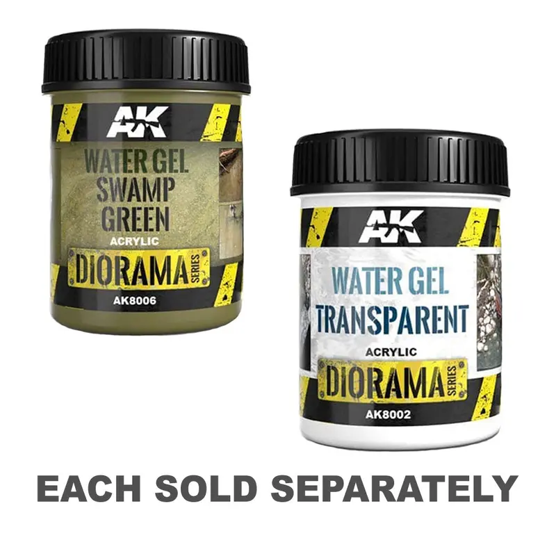AK Interactive Water Gel Acrylic Diorama 250mLTransparent