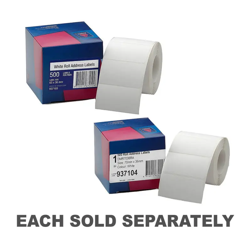 Avery Address Label Dispenser (Box of 500)63x36mm