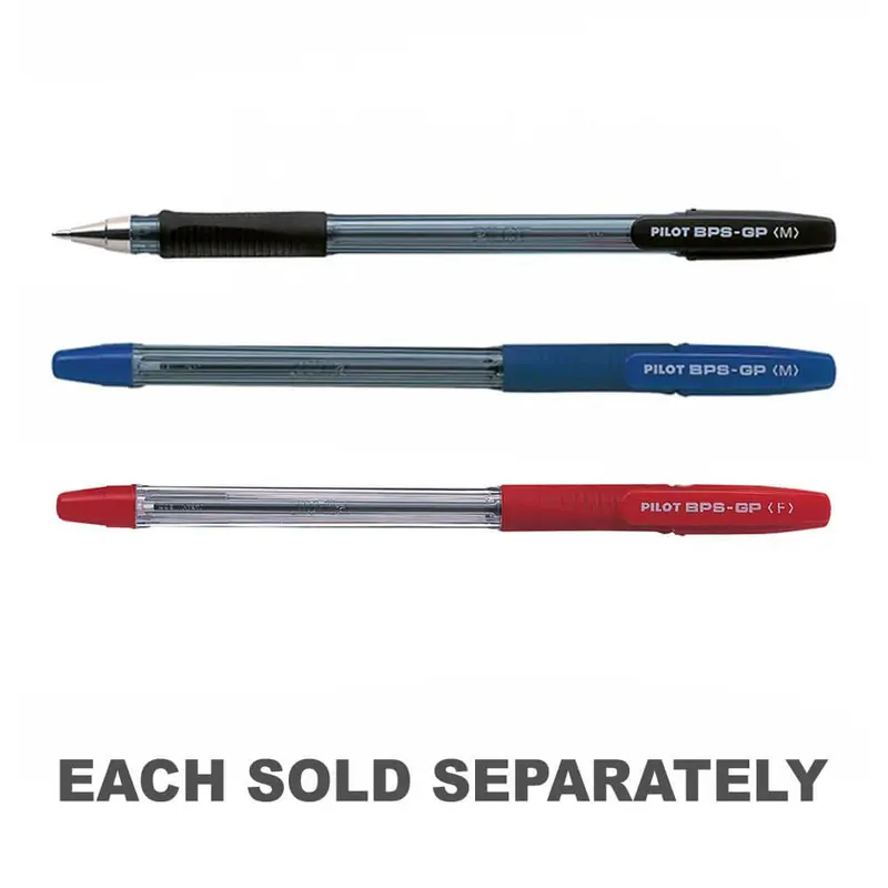 Pilot BPS-GP Medium Ballpoint Pens (Box of 12)Black