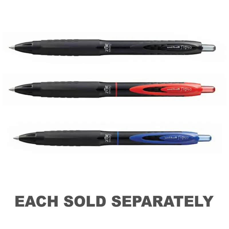 Uni Signo Retractable Fine Pen 0.7mm (Box of 12)Black
