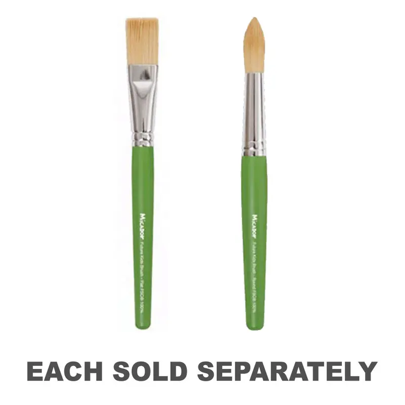 Micador Future Kids 100% FSC Paint BrushFlat