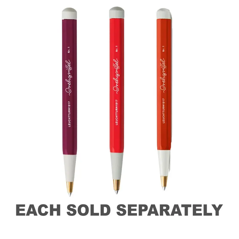 Drehgriffel #1 Royal Blue Ink Medium Twist Pen (Red)Fox