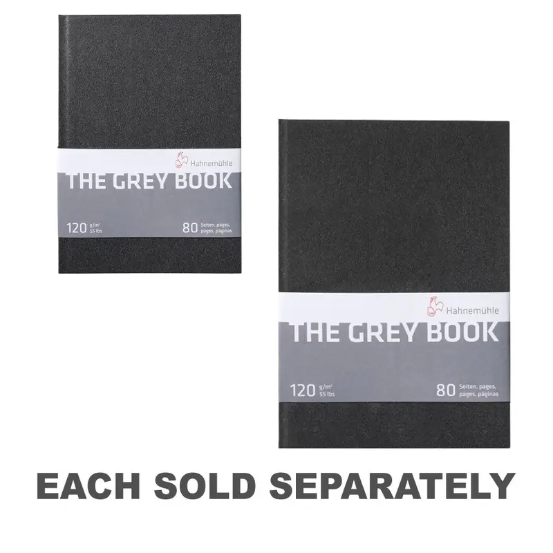 Hahnemuehle The Grey Sketchbook 120gsm (40 Sheets)A4