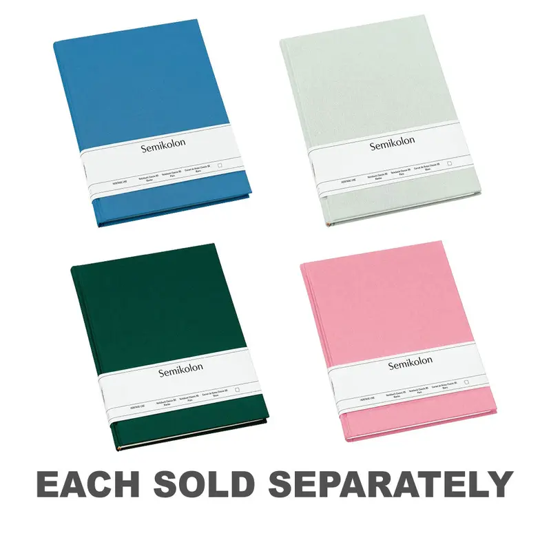 Semikolon Classic Plain B5 NotebookAzzurro