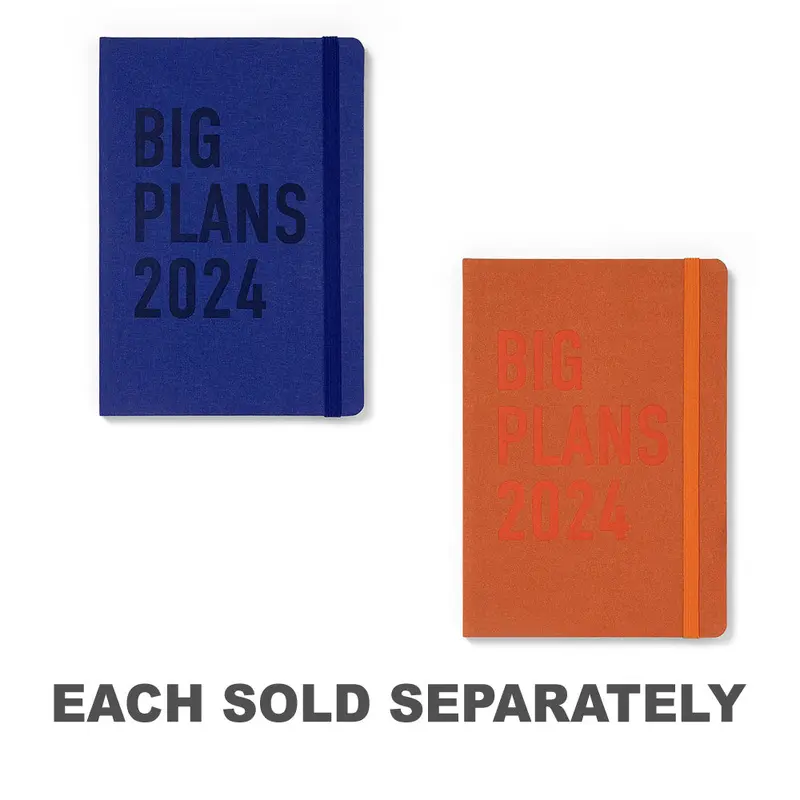Letts 2024 Big Plans A5 Weekly DiaryNavy