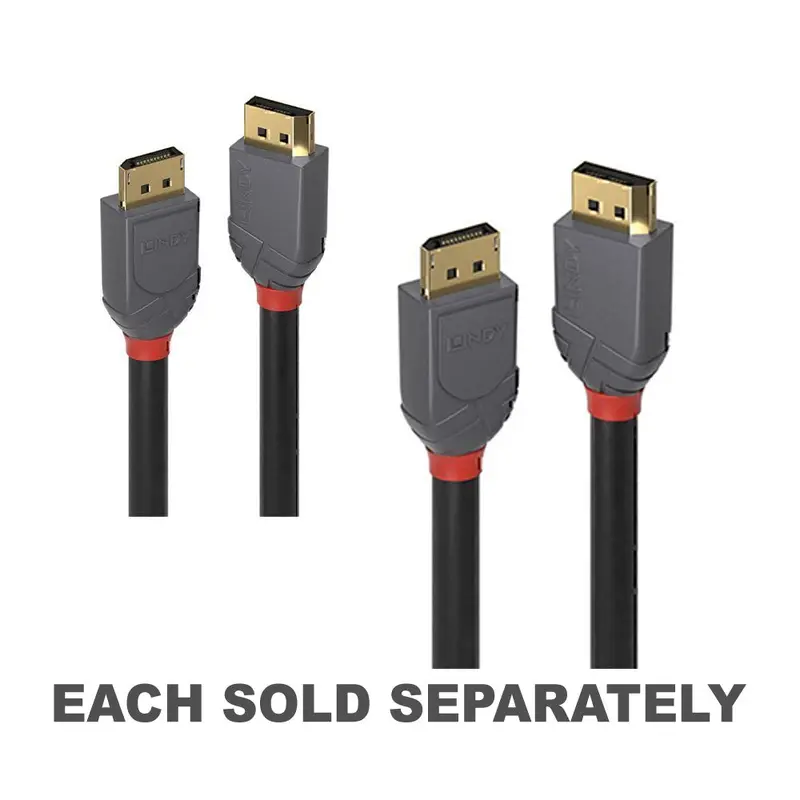 Lindy DisplayPort 1.4 Cable Anthra Line2m