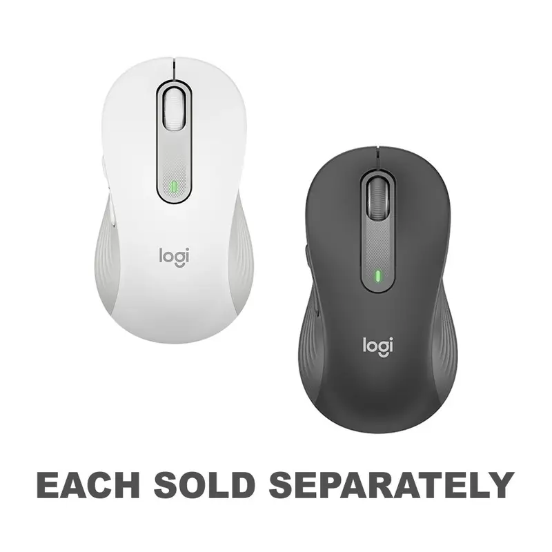 Logitech M650 Signature Wireless Mouse LargeGraphite