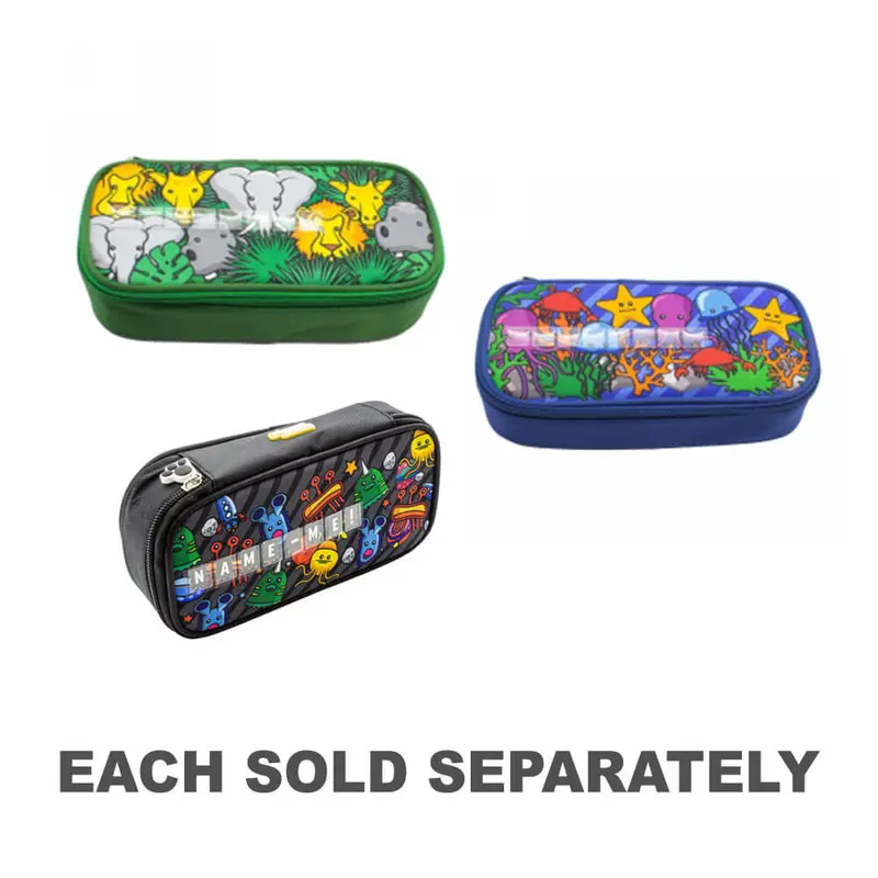Glitter Critters Name-Me Pencil CaseJungle