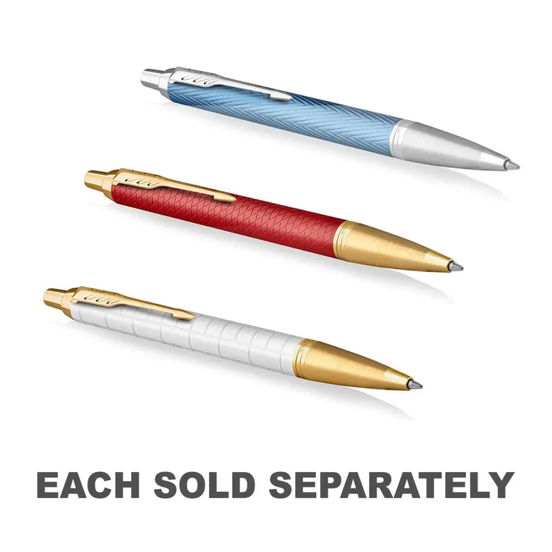 Parker IM Premium Ballpoint PenPearl/Gold