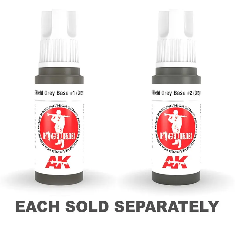 AK Interactive 3Gen Field Base Figures Acrylic 17mLGrey