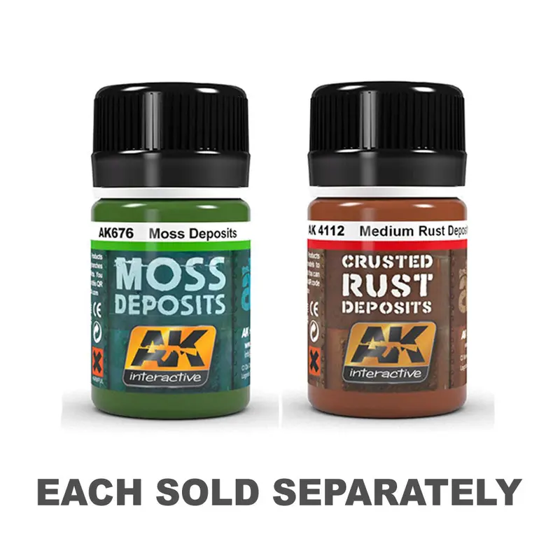 AK Interactive Weathering Products DepositMoss
