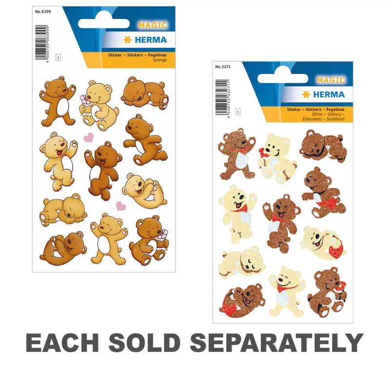 Herma Decor Bears Magic StickerFoam