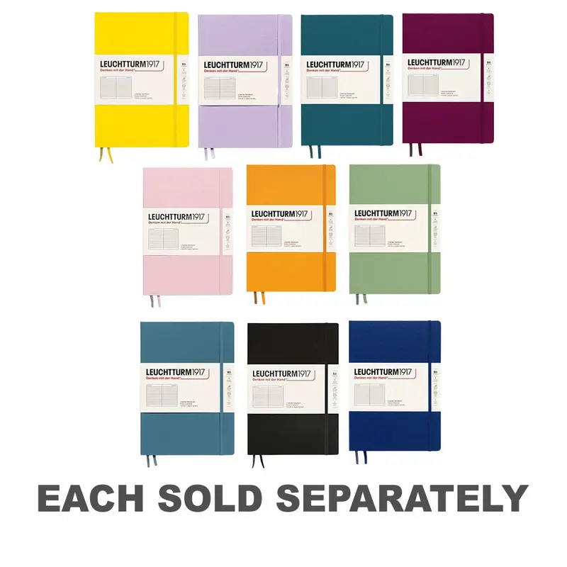 Leuchtturm HC Composition Ruled Notebook B5Sage