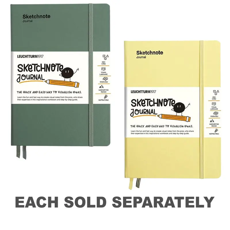 Leuchtturm HC Sketchnote Journal A5 120gsmOlive