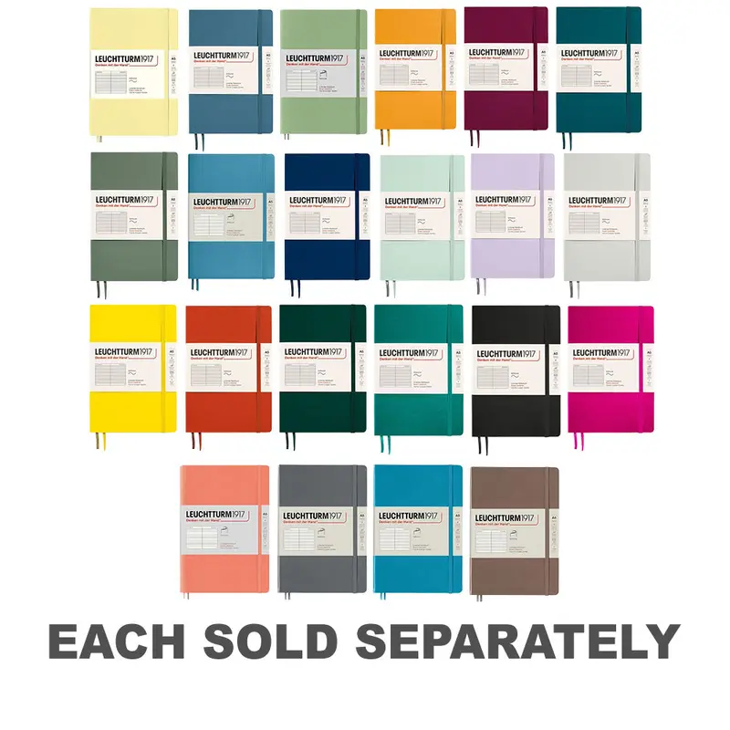 Leuchtturm Softcover Ruled Notebook A5Warm Earth