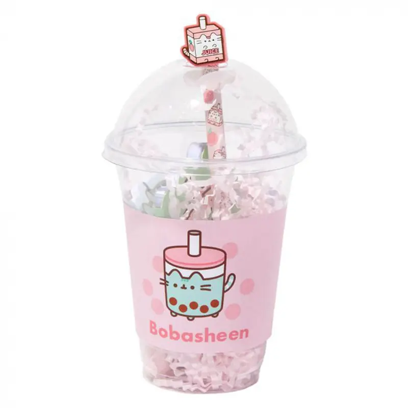 Pusheen Sips Stationery Set in Cup