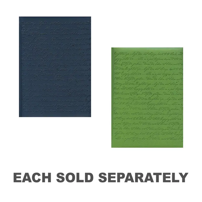 Pierre Belvedere Script Large NotebookBlue