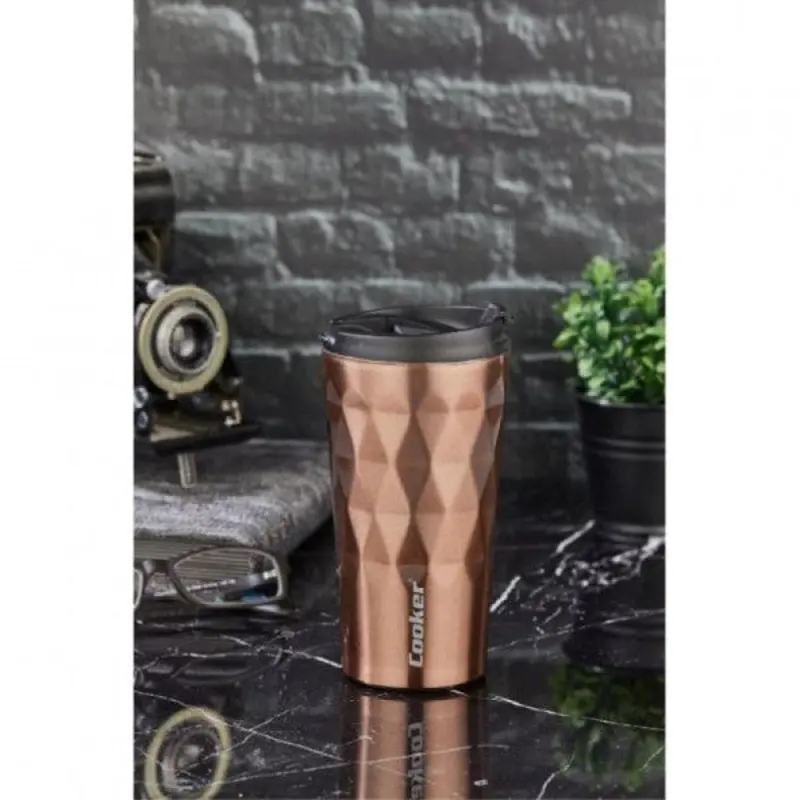 Cooker Prism 350 Ml Steel Mug Thermos Copper Ckr2048