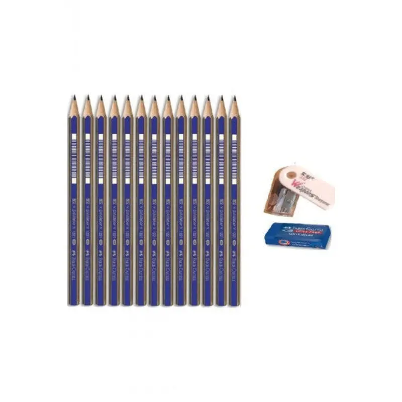Faber Castell Faber-Castell Art Pencil Graduated Pencil Set Charcoal Pencil Set 4H 3H 2H H Hb Set Of 13