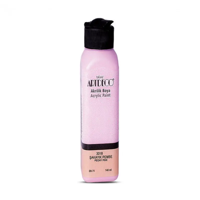 Artdeco Acrylic Paint 140 ML Peony Pink 070R-3018