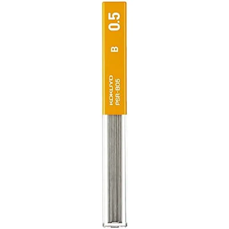 KOKUYO Mechanical Pencil Lead Refill 0.5mm B, Packed, PSR-B05-1P