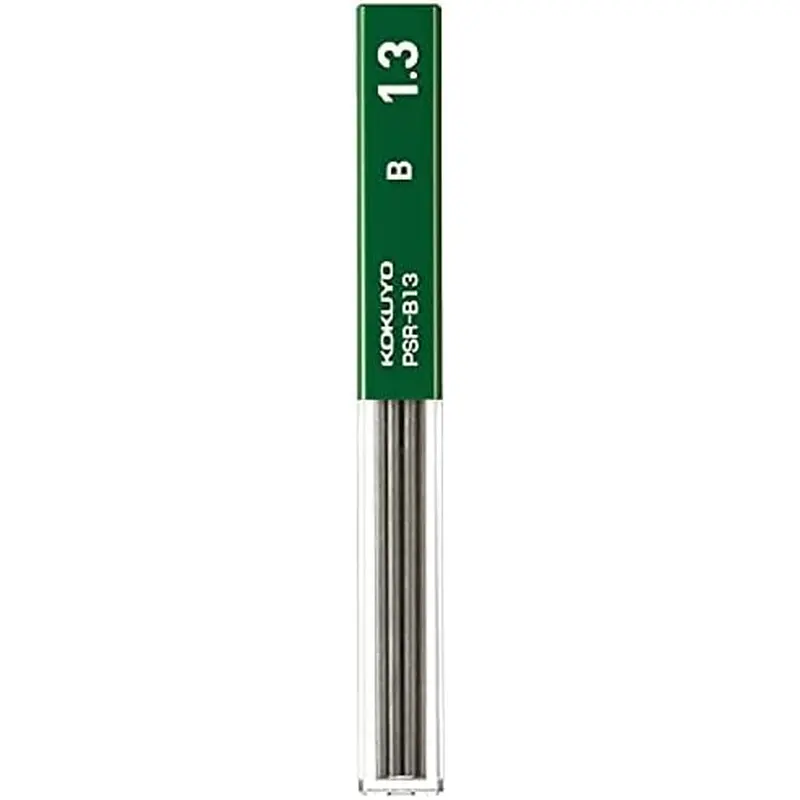 KOKUYO Mechanical Pencil Lead Refill 1.3mm B, Packed, PSR-B13-1P, Set of 10