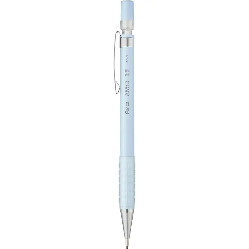 Pentel Mechanical Pencil AMAIN Sharppen 1.3mm, Milk Blue, AM13-S