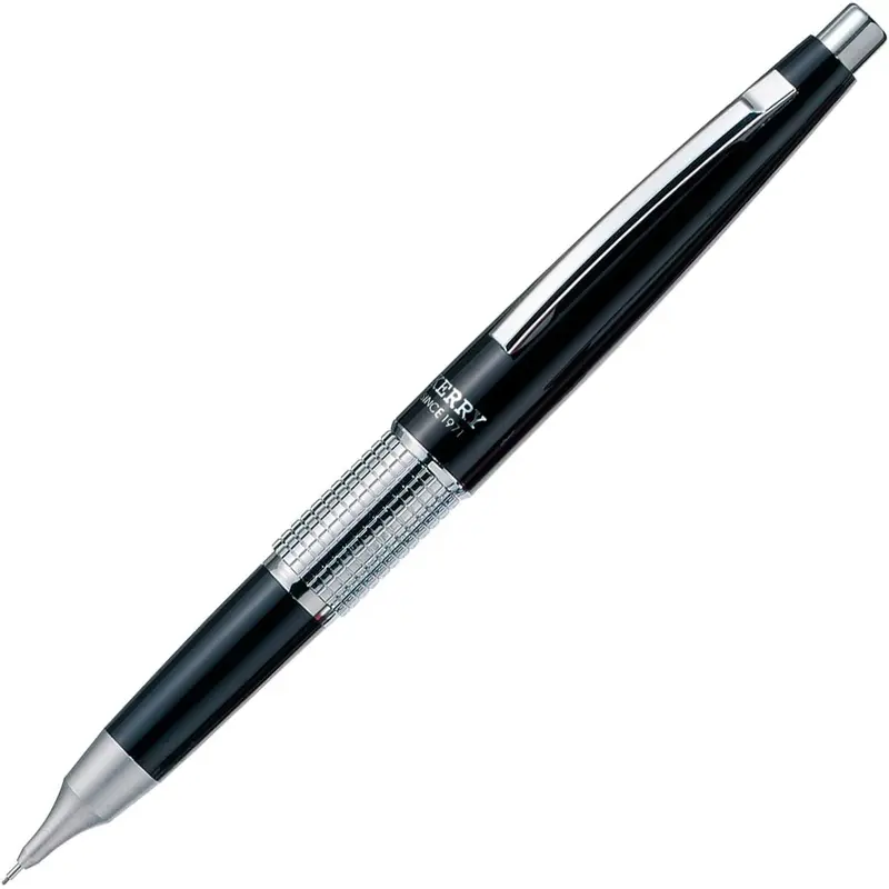 Pentel Mechanical Pencil Mannensil Kerry  Cap Type, Black, 200 Pieces, P1035-AD