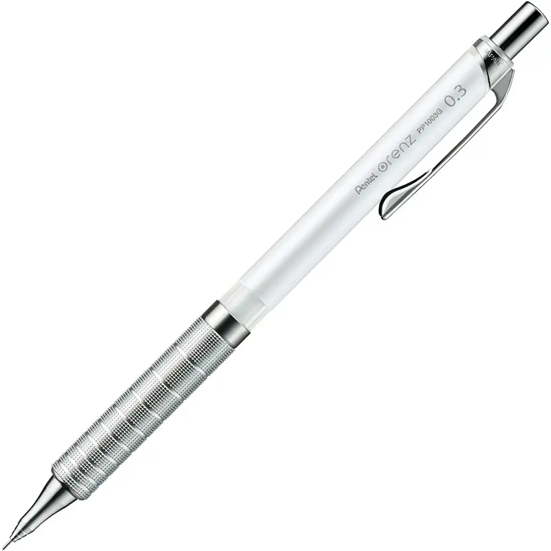 Pentel Mechanical Pencil Orenz Limited Simple Days 0.3mm, White, XPP1003G2-CMW