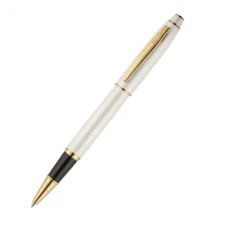 Scrikss Rollerball Pen Boxed White Gold 35