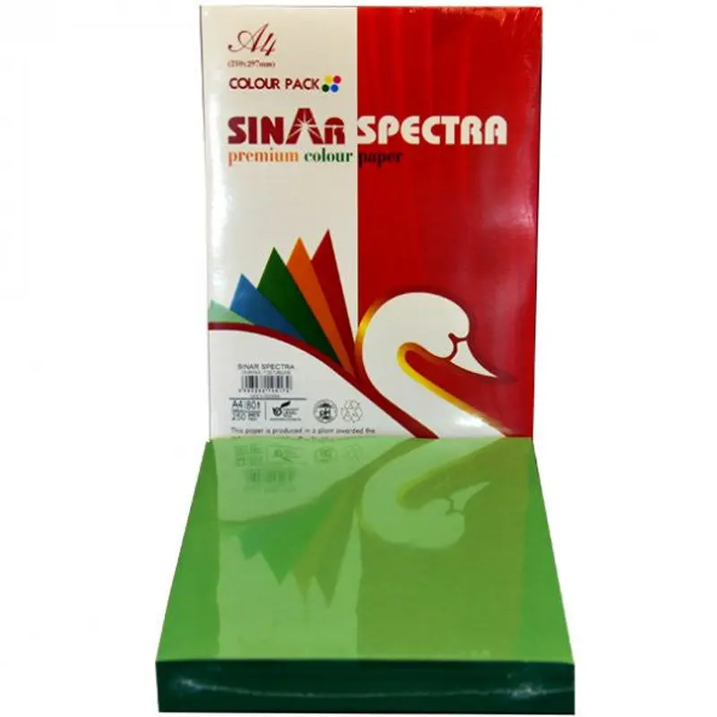 Snar Colored Photocopy Paper 250 L A4 80 GR Pastel Green (Asparagus) 41A