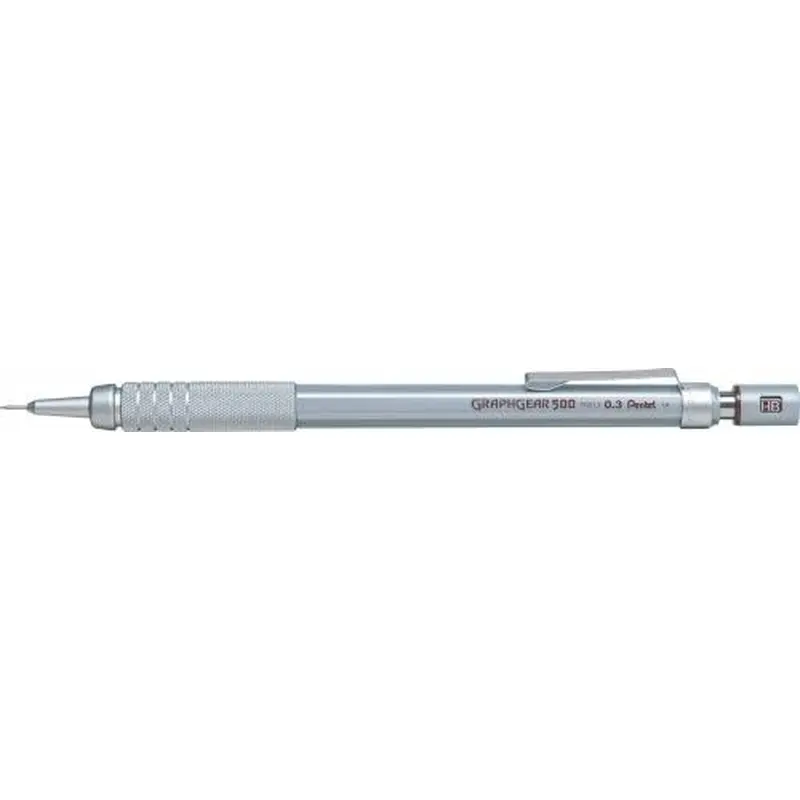 Pentel Mechanical Pencil GraphGear 500 0.3mm, XPG513, Set of 3, Packed