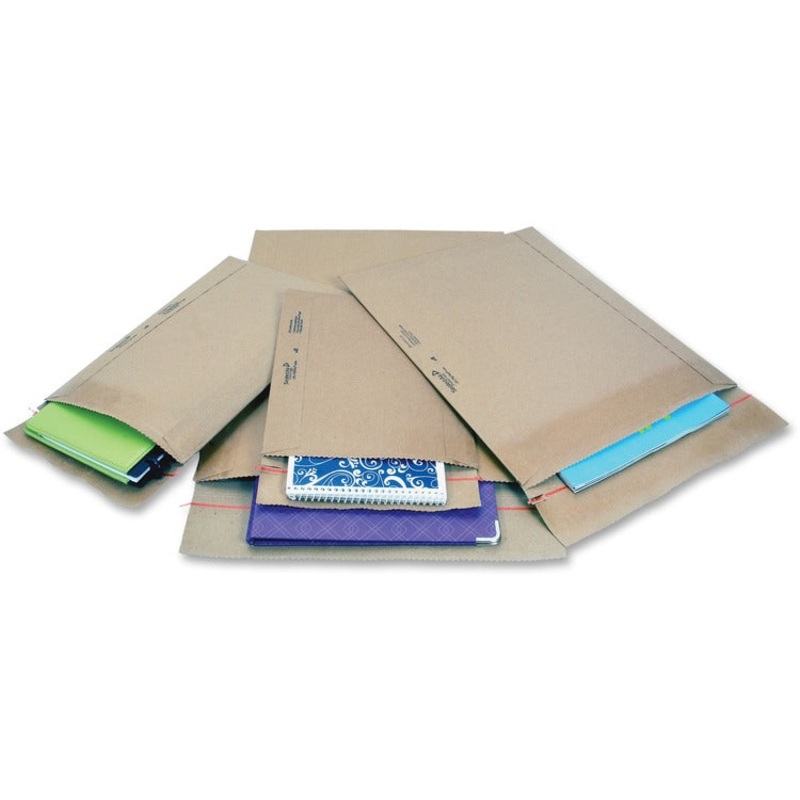Universal Peel Seal Strip Cushioned Mailer, #000, Extension Flap, Self-Adhesive Closure, 4 x 8, 25/Carton (UNV4087872) Case of 25